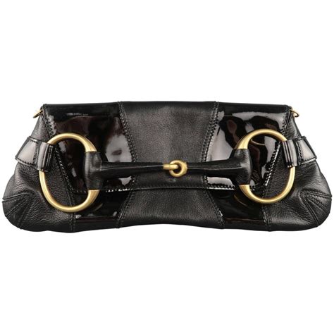 gucci horsebit patent clutch|gucci soho clutch.